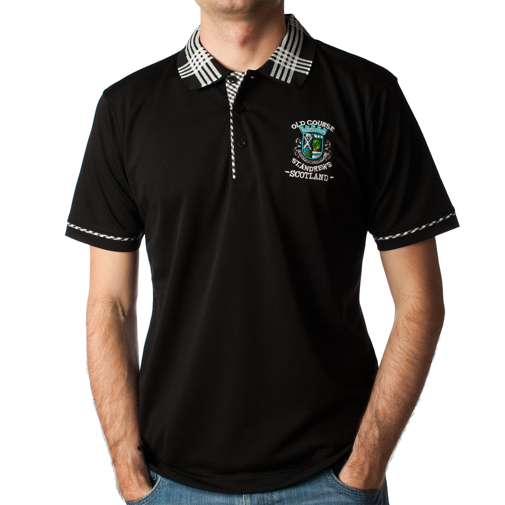 Old Course Polo Shirt Black