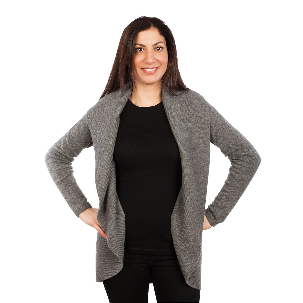 Ladies Long Open Cardi Uniform