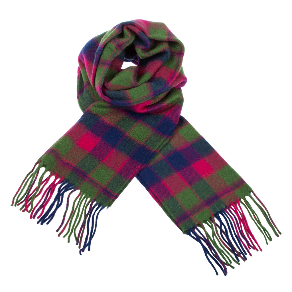 Cashmere Scottish Tartan Clan Scarf  Glasgow