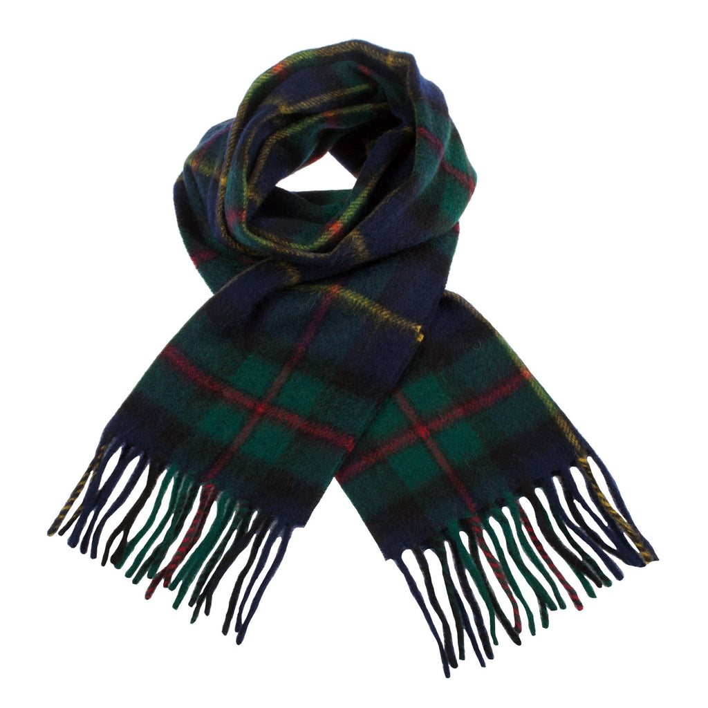 Cashmere Scottish Tartan Clan Scarf  Macleod Of Harris