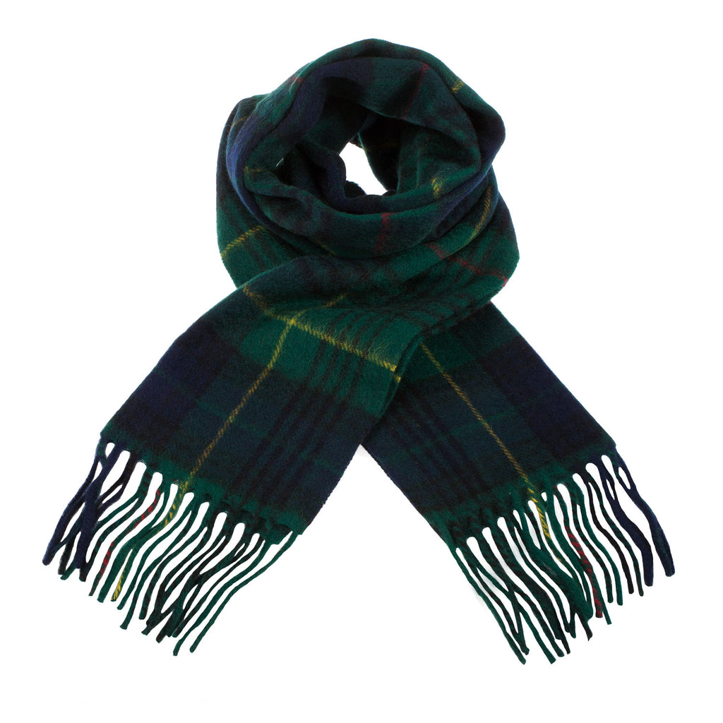Cashmere Scottish Tartan Clan Scarf  Stewart Hunting