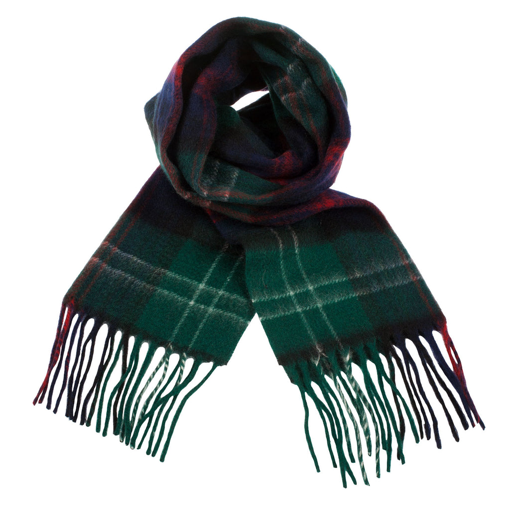 Cashmere Scottish Tartan Clan Scarf  Sutherland Old