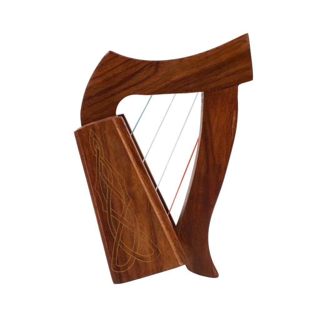 4 Strings Celtic Wooden Harp - Decorative Object