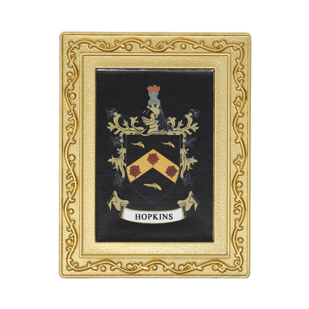 Coat Of Arms Fridge Magnet Hopkins