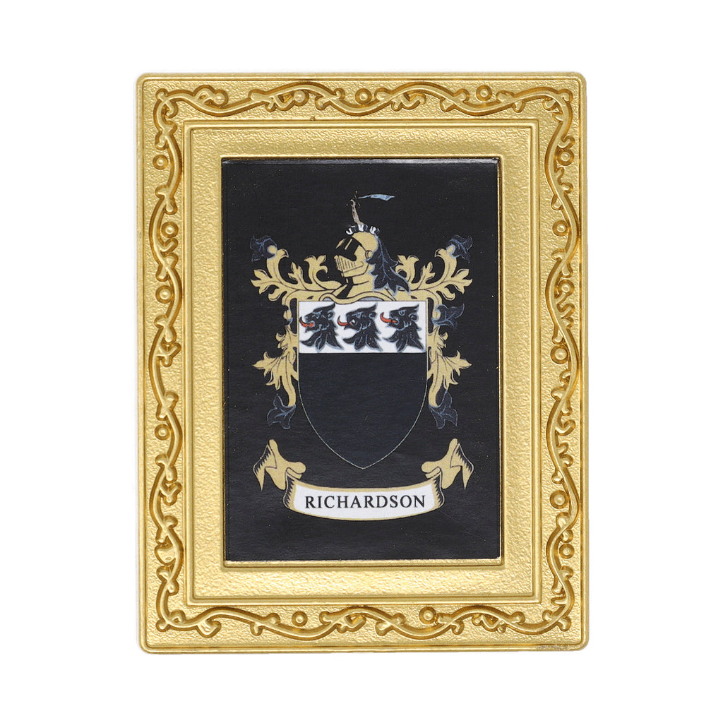 Coat Of Arms Fridge Magnet Richardson