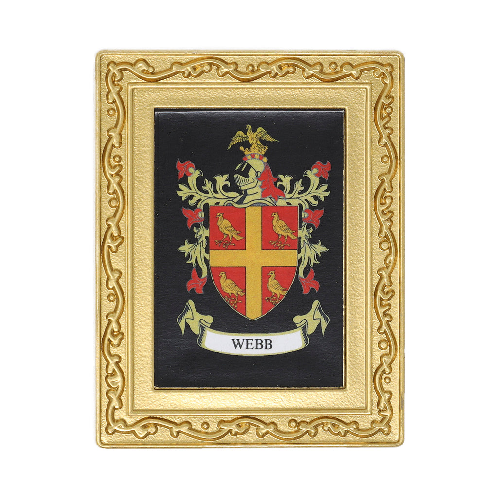 Coat Of Arms Fridge Magnet Webb