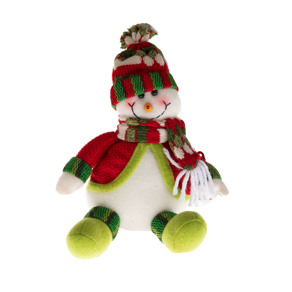 Sitting Snowman