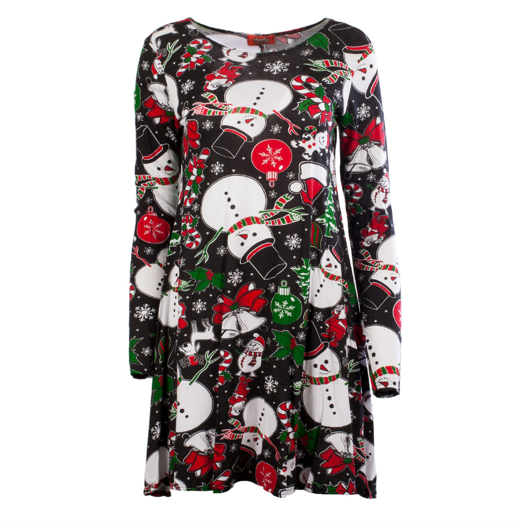 Snowmans Ladies Dress Design 2