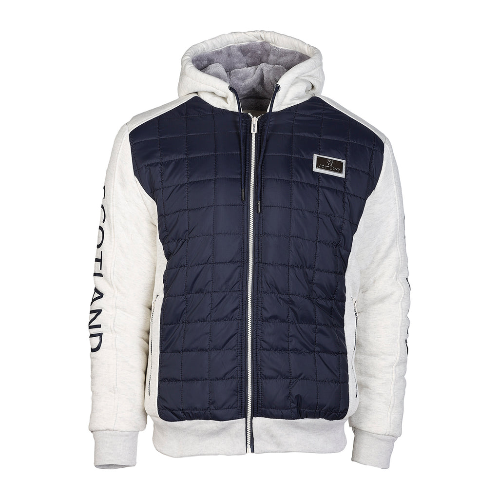 Men's Scotland George Jacket Off White/Navy