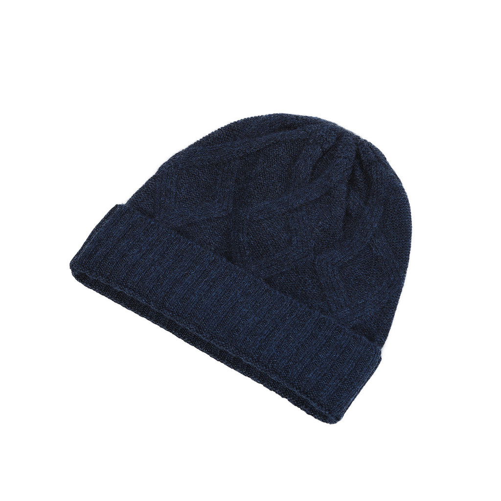 Ladies Racking Detail Turn Up Beanie Astral