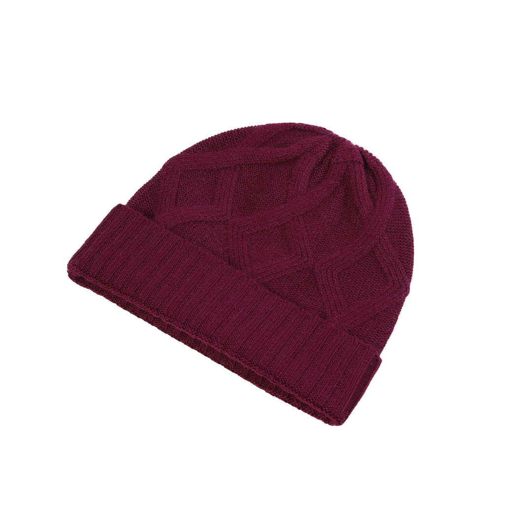 Ladies Racking Detail Turn Up Beanie Eminence
