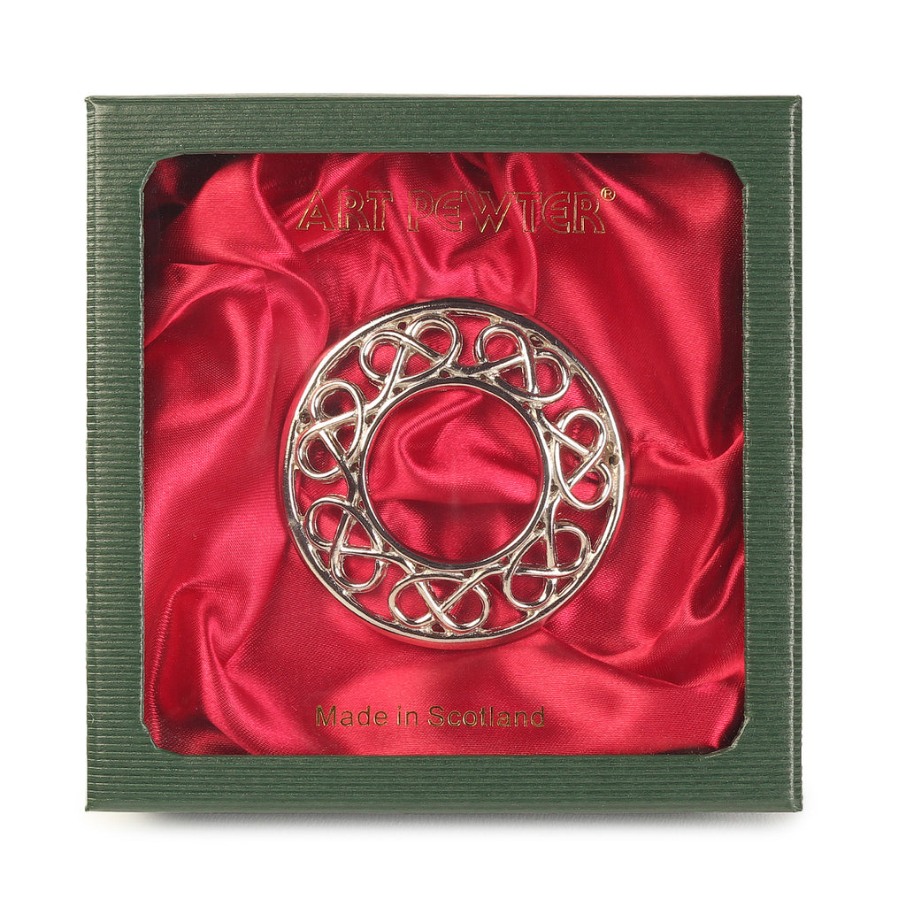 Art Pewter Brooch Sd236