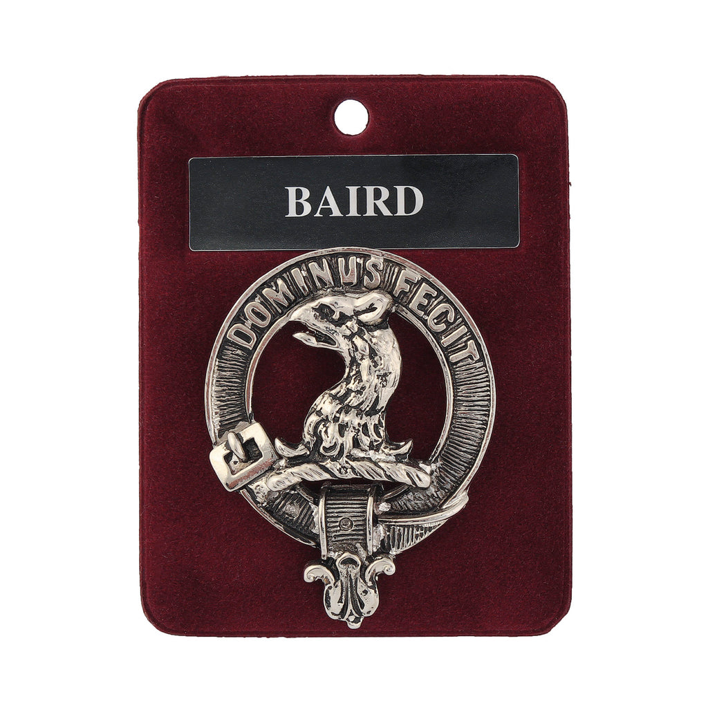 Art Pewter Clan Badge 1.75" Baird