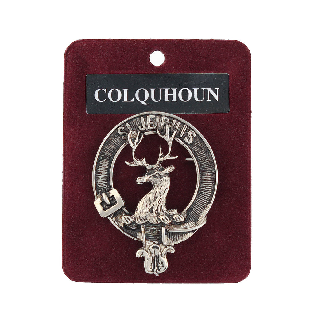 Art Pewter Clan Badge 1.75" Colquhoun