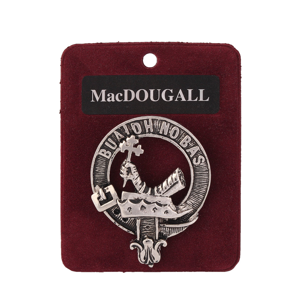 Art Pewter Clan Badge 1.75" Macdougall
