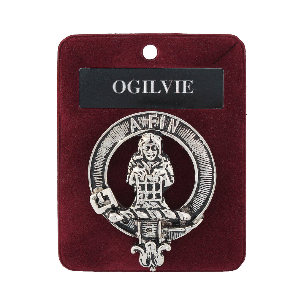 Art Pewter Clan Badge 1.75" Ogilvie