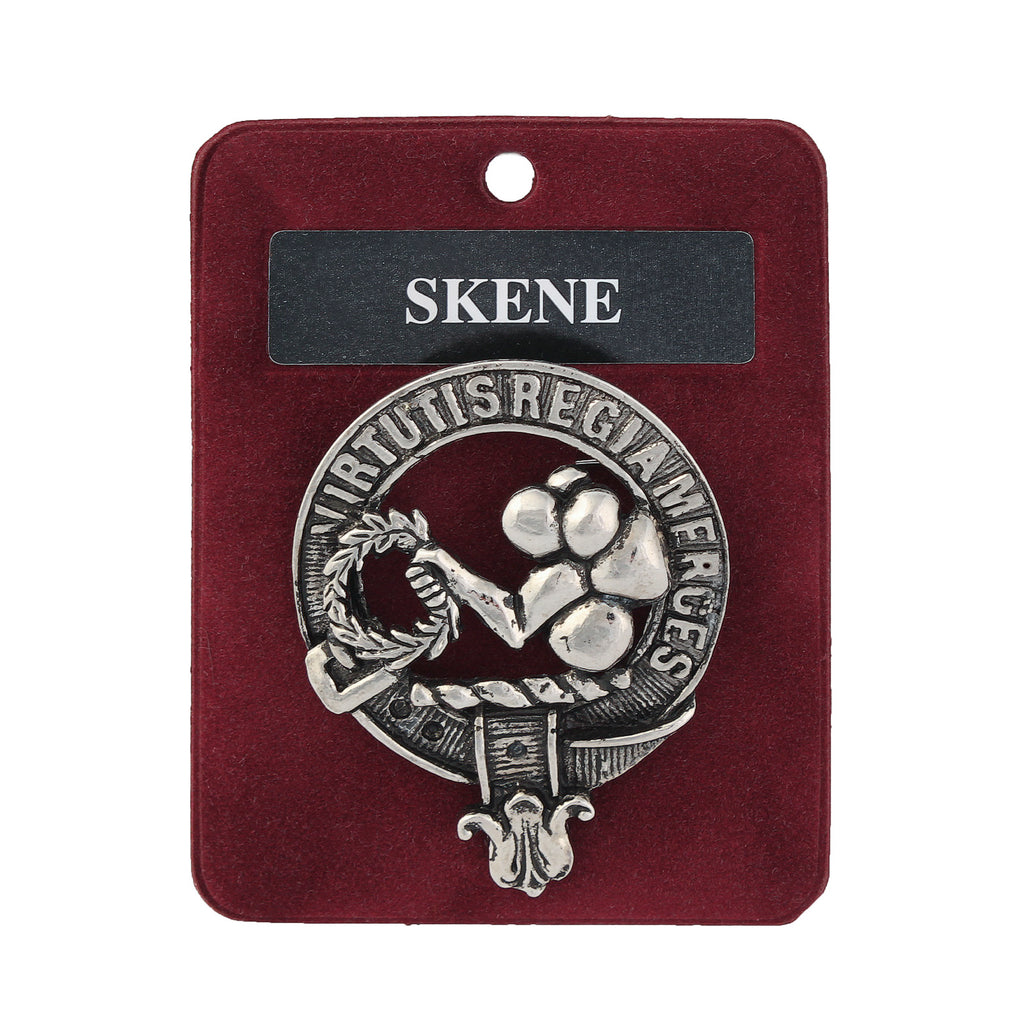 Art Pewter Clan Badge 1.75" Skene