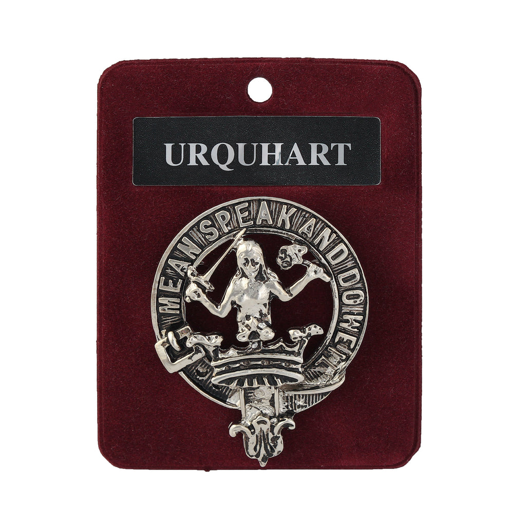 Art Pewter Clan Badge 1.75" Urquhart