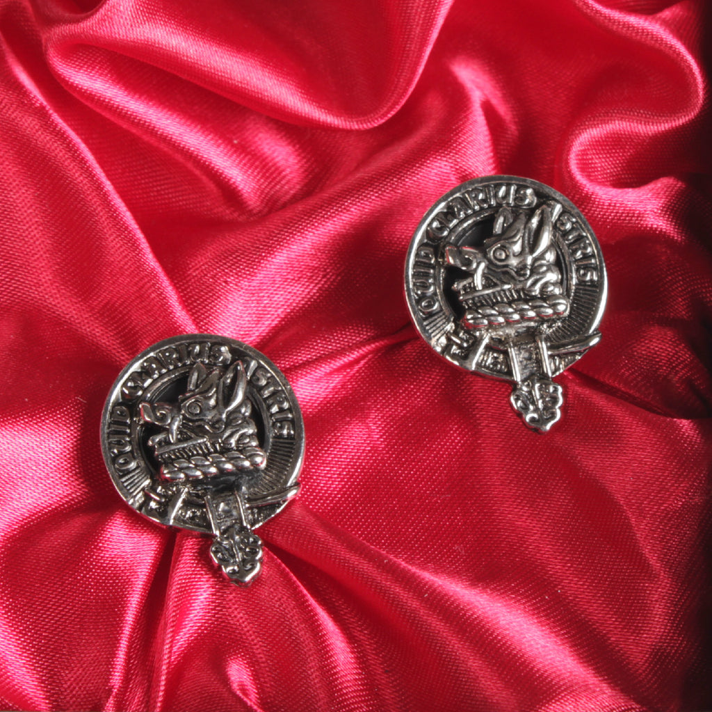 Art Pewter Cufflinks Baillie