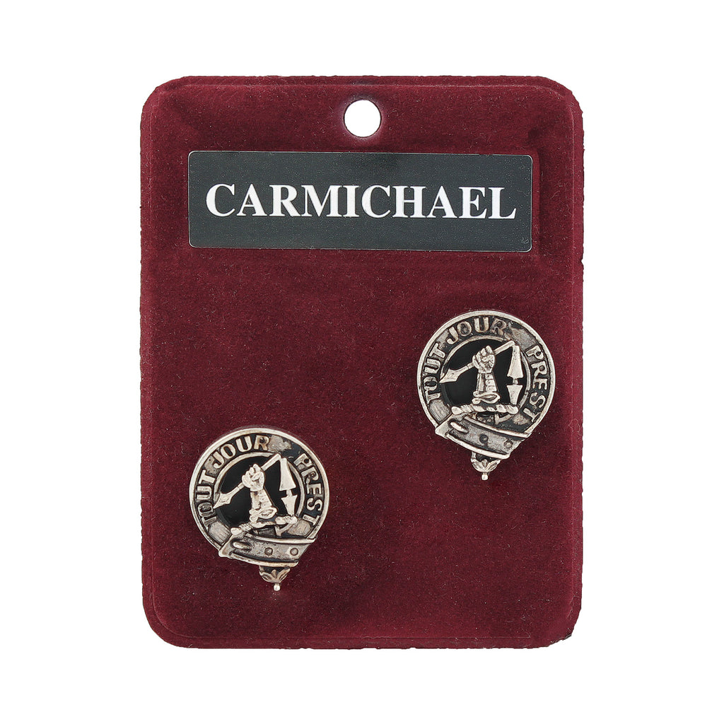 Art Pewter Cufflinks Carmichael