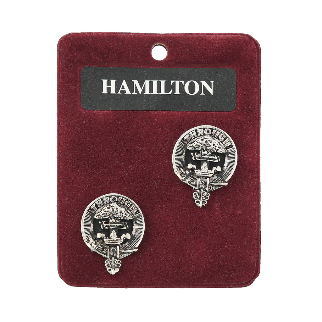 Art Pewter Cufflinks Hamilton