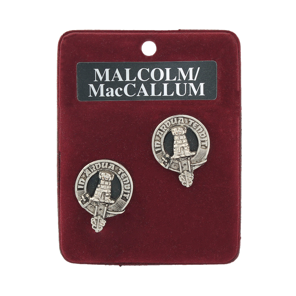 Art Pewter Cufflinks Malcolm/Maccallum