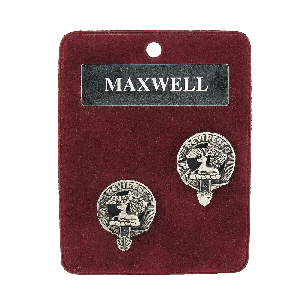 Art Pewter Cufflinks Maxwell