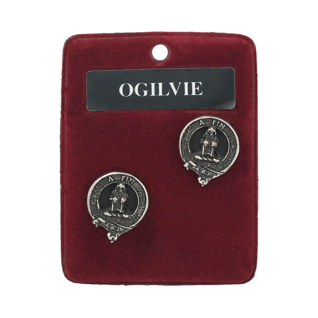 Art Pewter Cufflinks Ogilvie