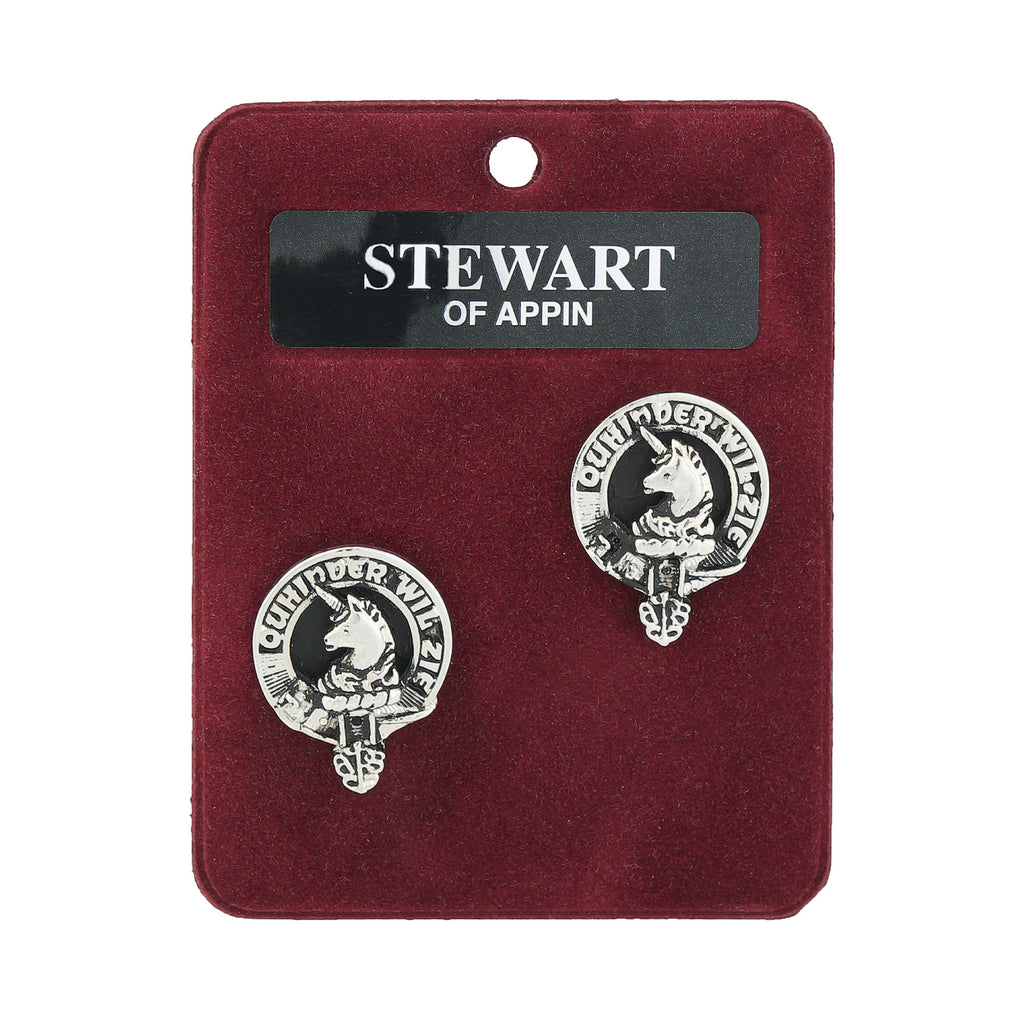 Art Pewter Cufflinks Stewart Of Appin