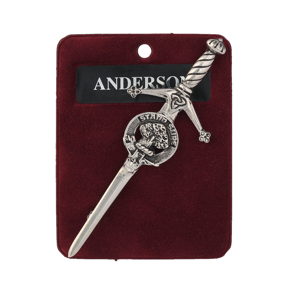 Art Pewter Kilt Pin Macdonald