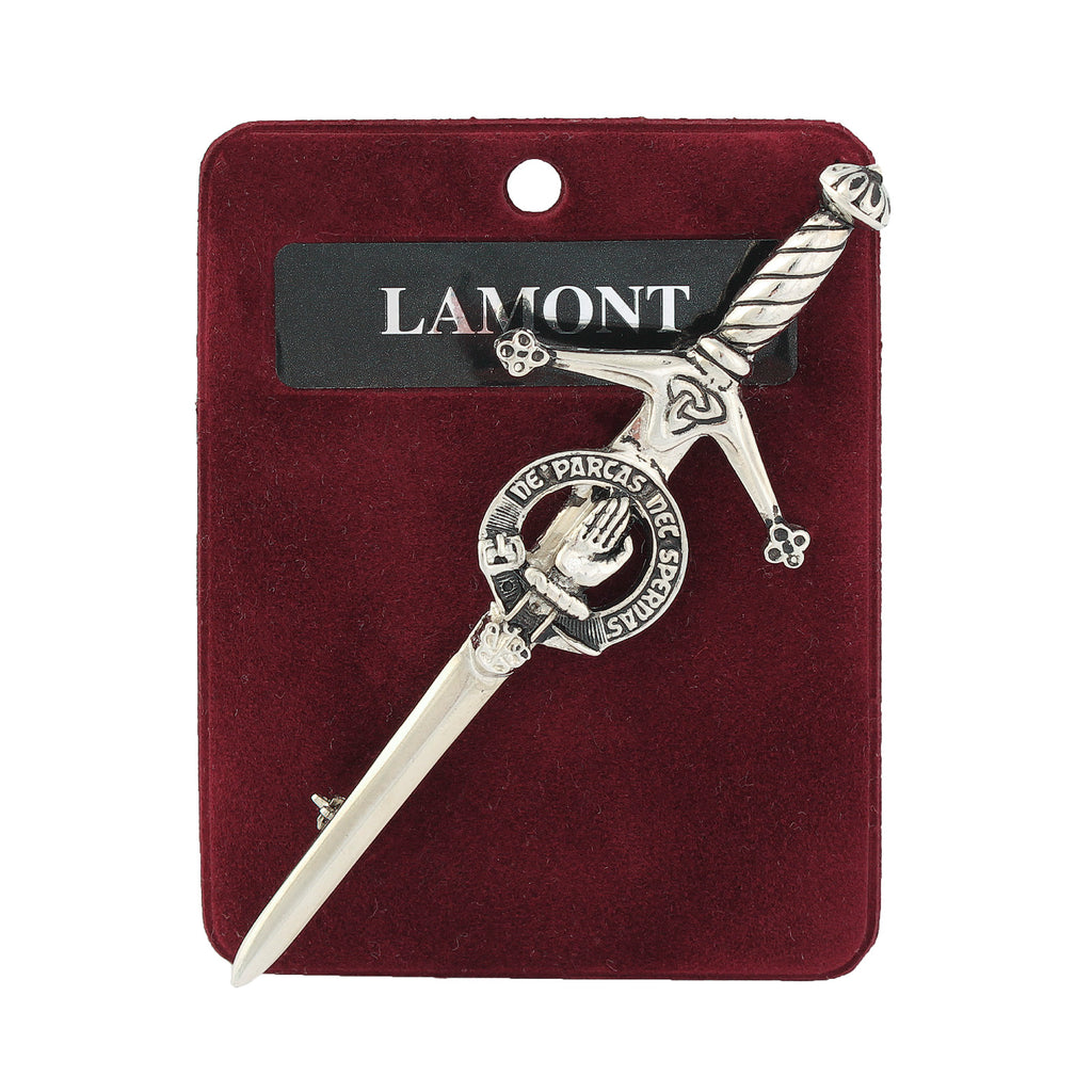 Art Pewter Kilt Pin Lamont