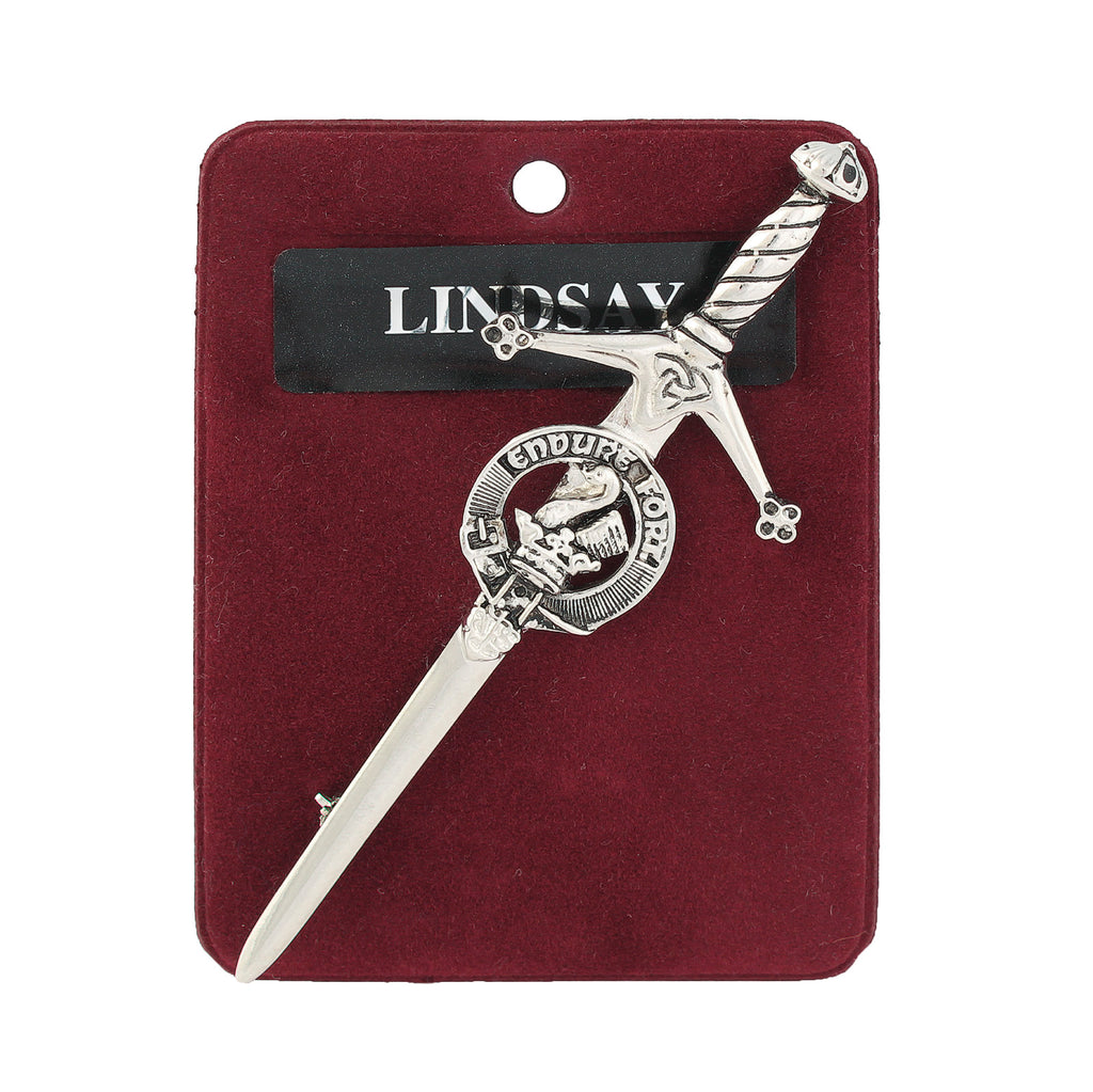 Art Pewter Kilt Pin Lindsay