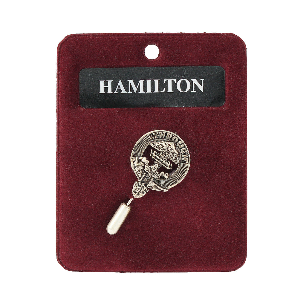 Art Pewter Lapel Pin Hamilton