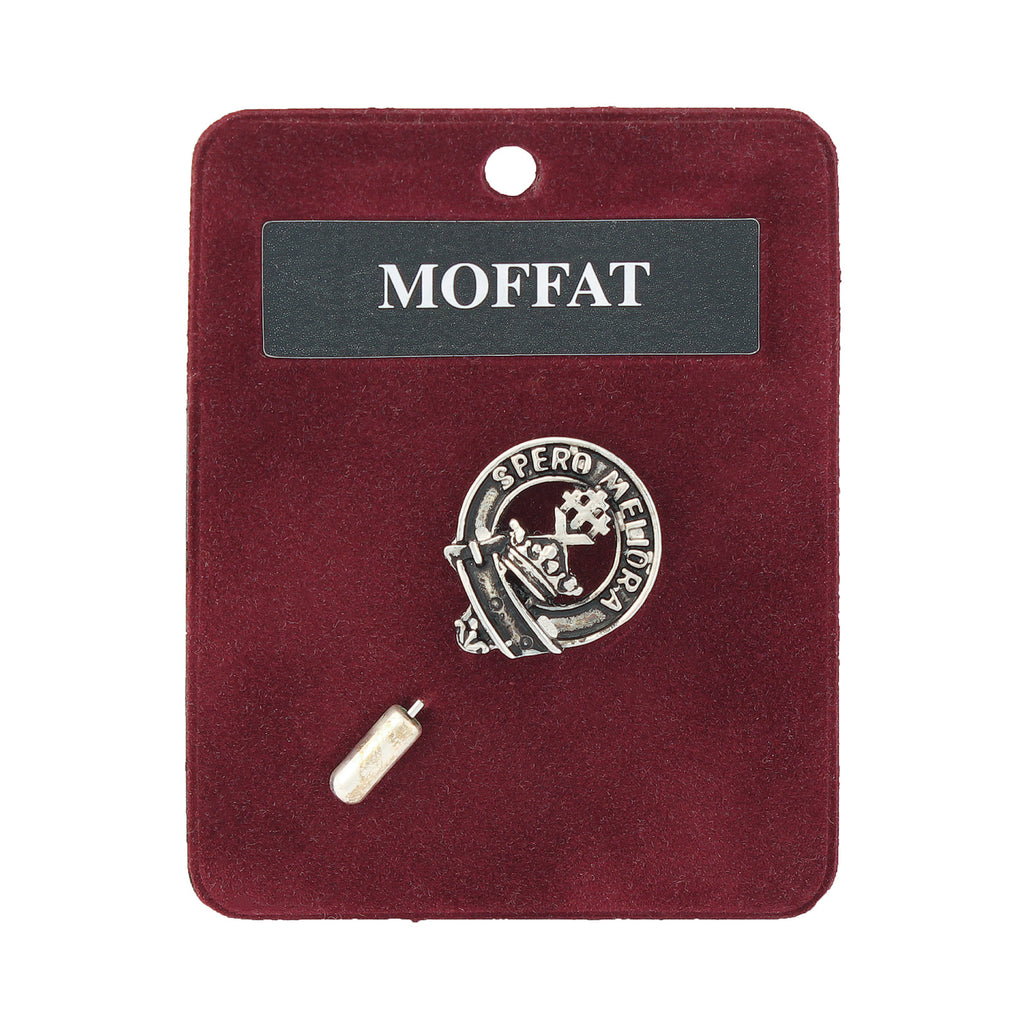 Art Pewter Lapel Pin Moffat