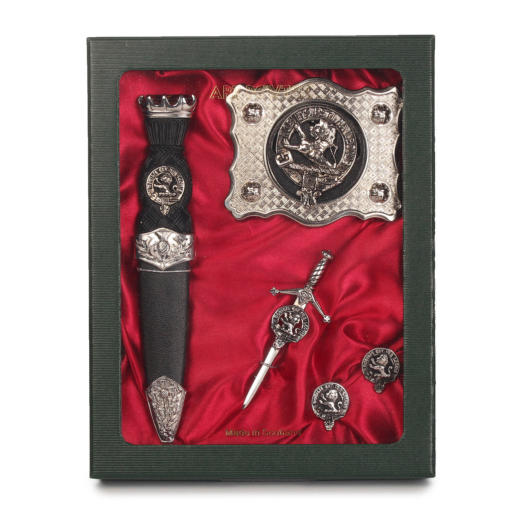 Clan Gift Set (Ckp Ccl Sd/Ct Buckle) Stuart Of Bute