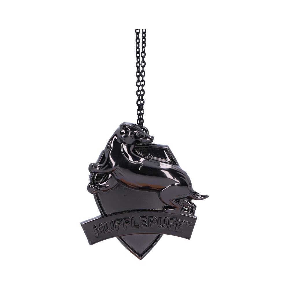 Hp Hufflepuff Crest (Silver) Hanging Orn