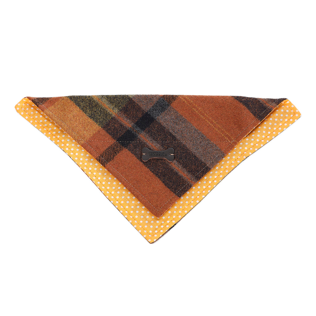 Heritage Hounds Tweed Dog Bandana