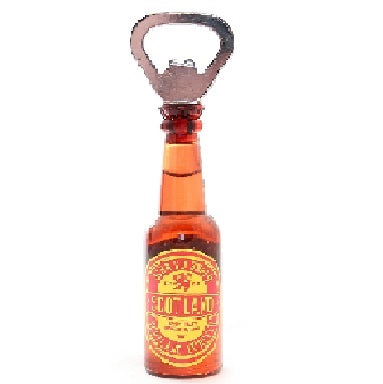 Bottle Opener Magnet Scot Beer Bottle