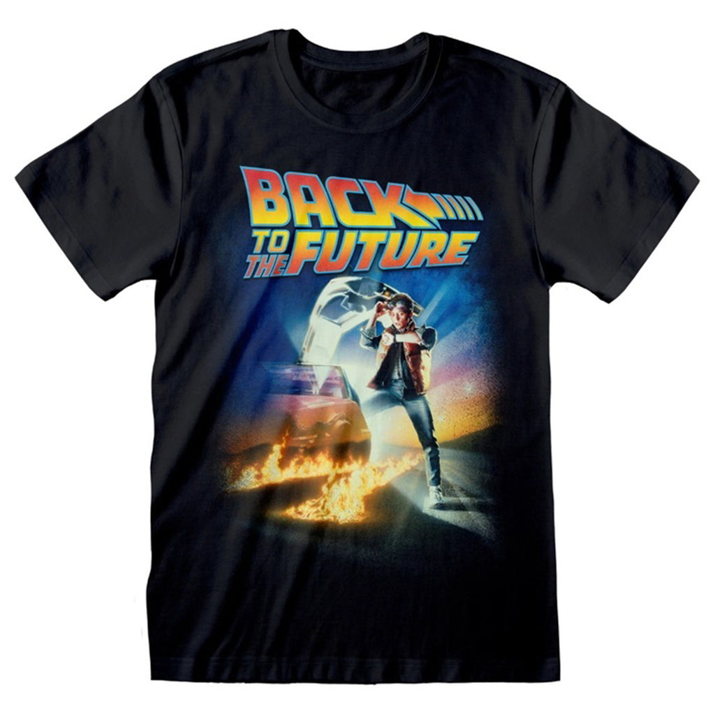 Back To The Future Poster T-Shirt
