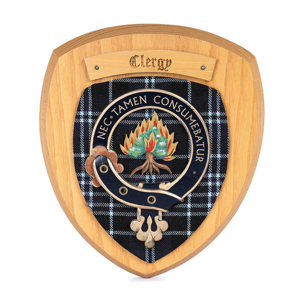 Clan Wall Plaque Clergy Ancient