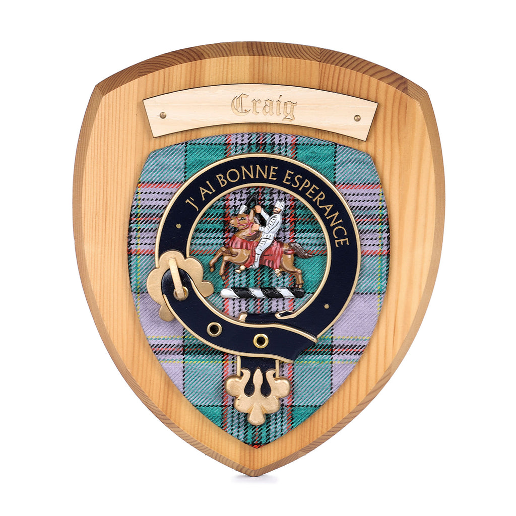 Clan Wall Plaque Craig