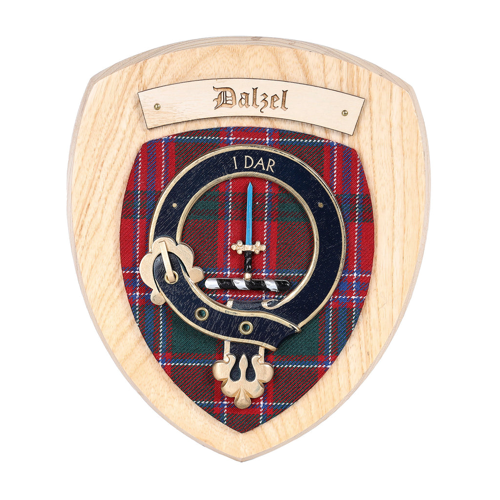 Clan Wall Plaque Dalzel