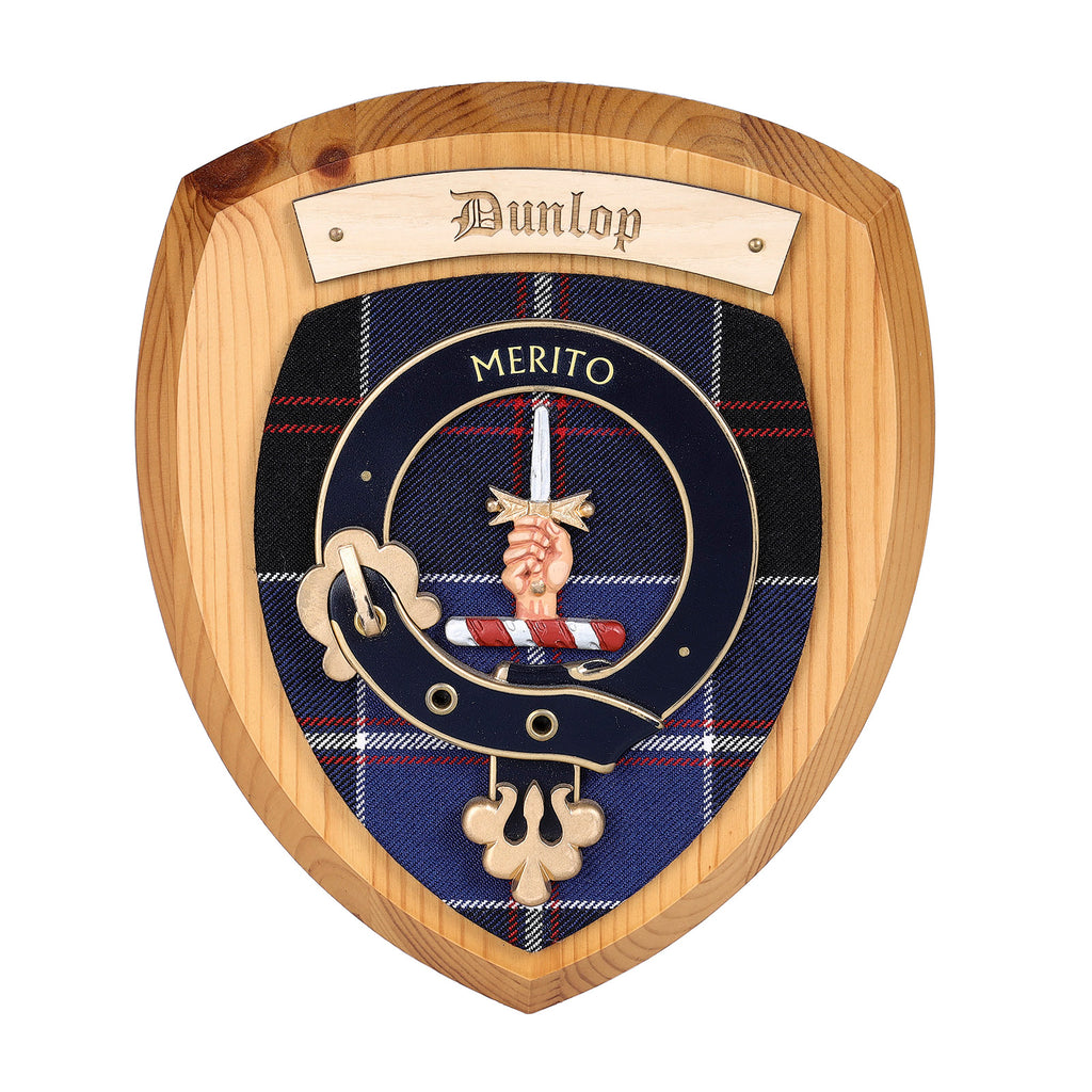 Clan Wall Plaque Dunlop