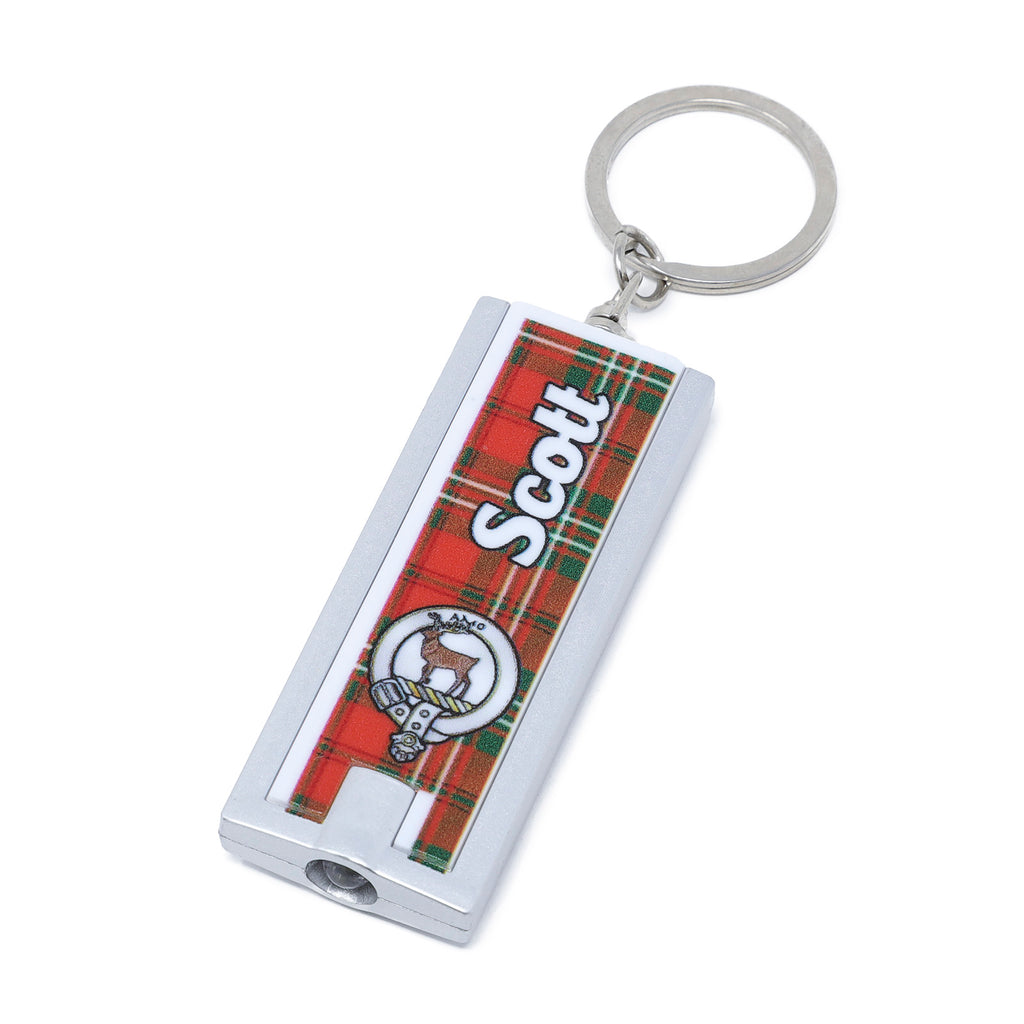 Clan Led Keyring Scott