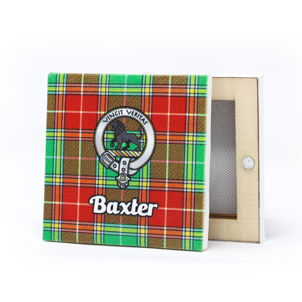 Clan Square Fridge Magnet Baxter