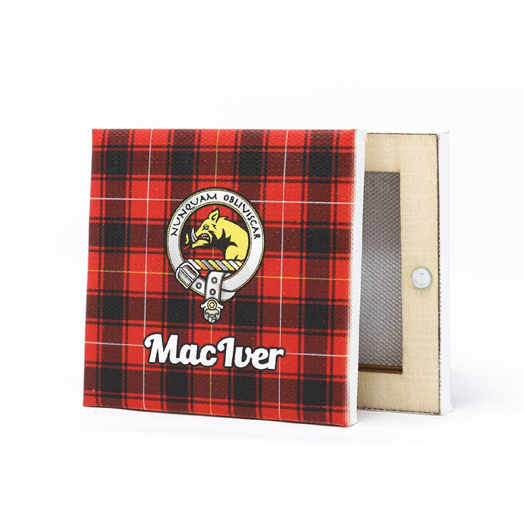 Clan Square Fridge Magnet Maciver