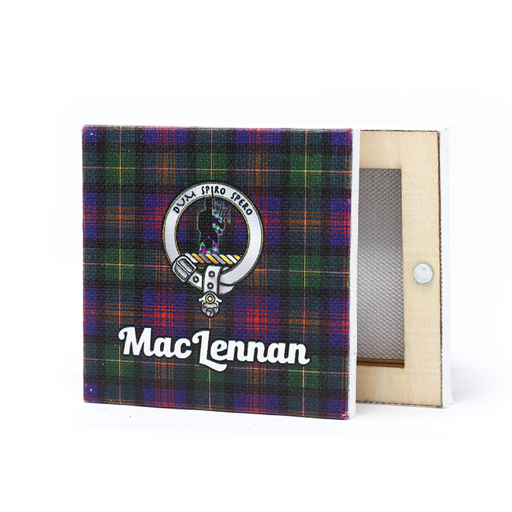 Clan Square Fridge Magnet Maclennan