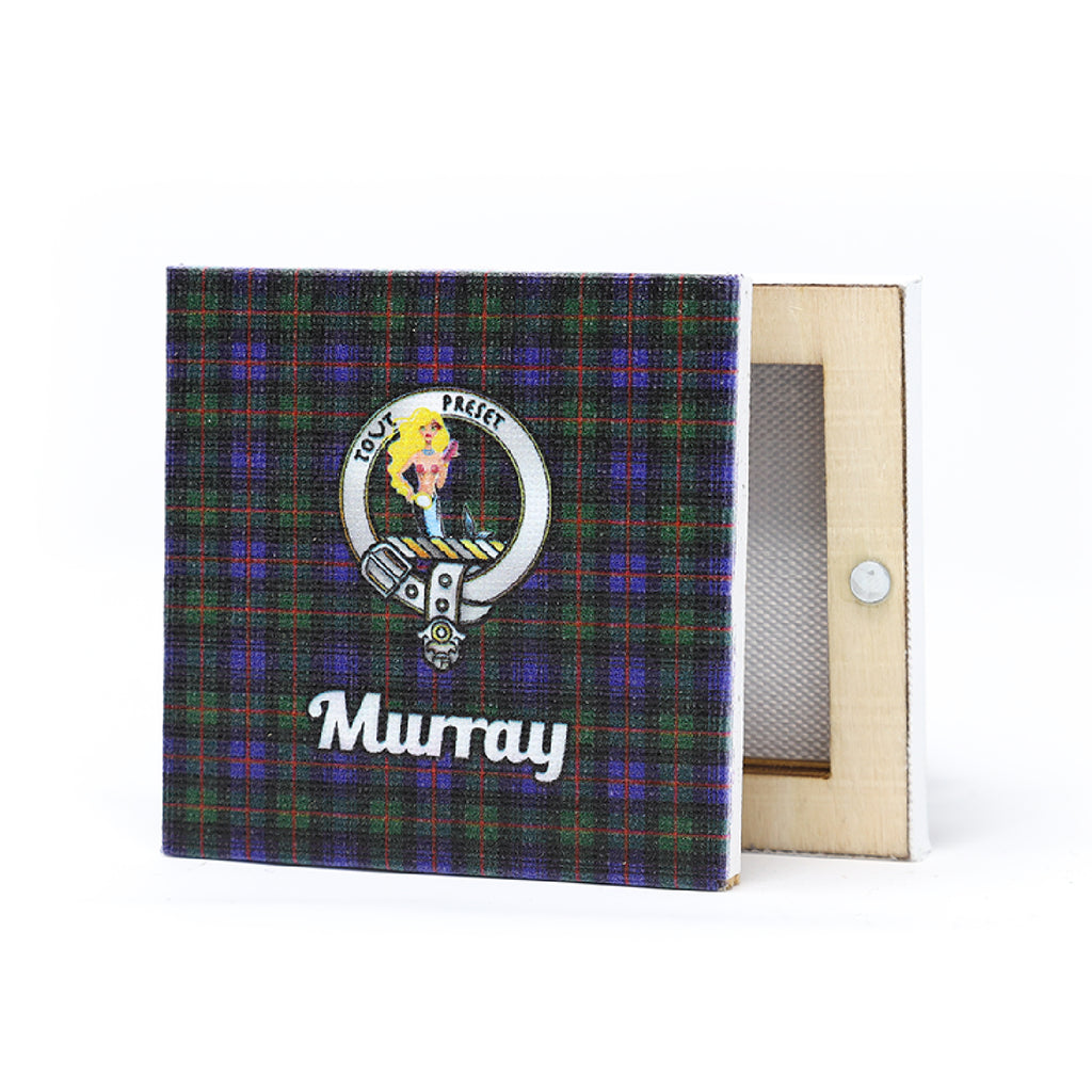 Clan Square Fridge Magnet Murray