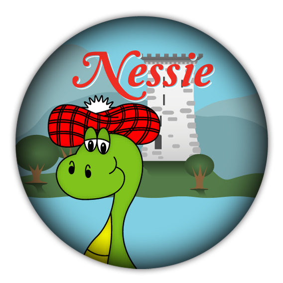 Nessie Crystal Magnet