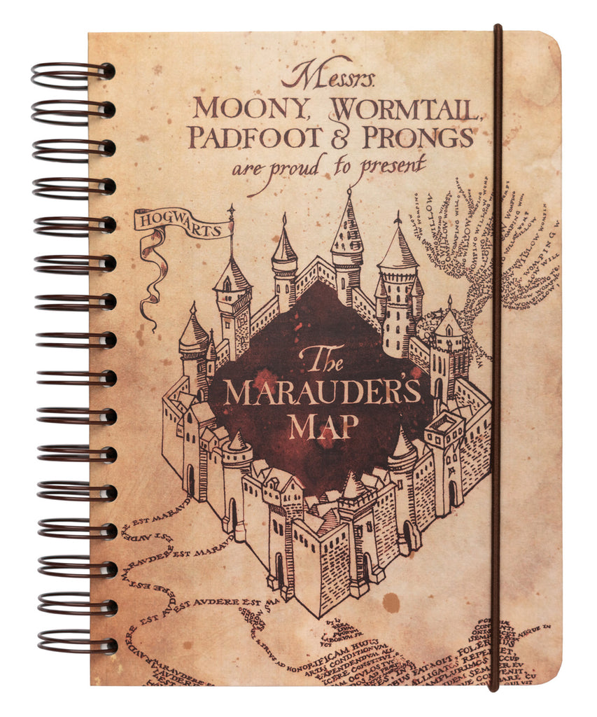 Harry Potter Marauders Map Notebook